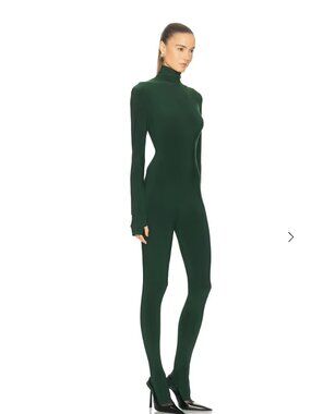 Norma Kamali black catsuit
